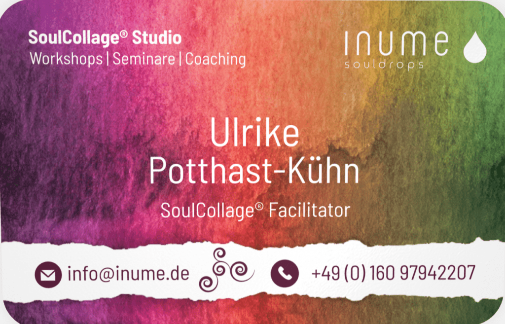 SoulCollage-Facilitator-Ulrike-Potthast-Visitenkarte