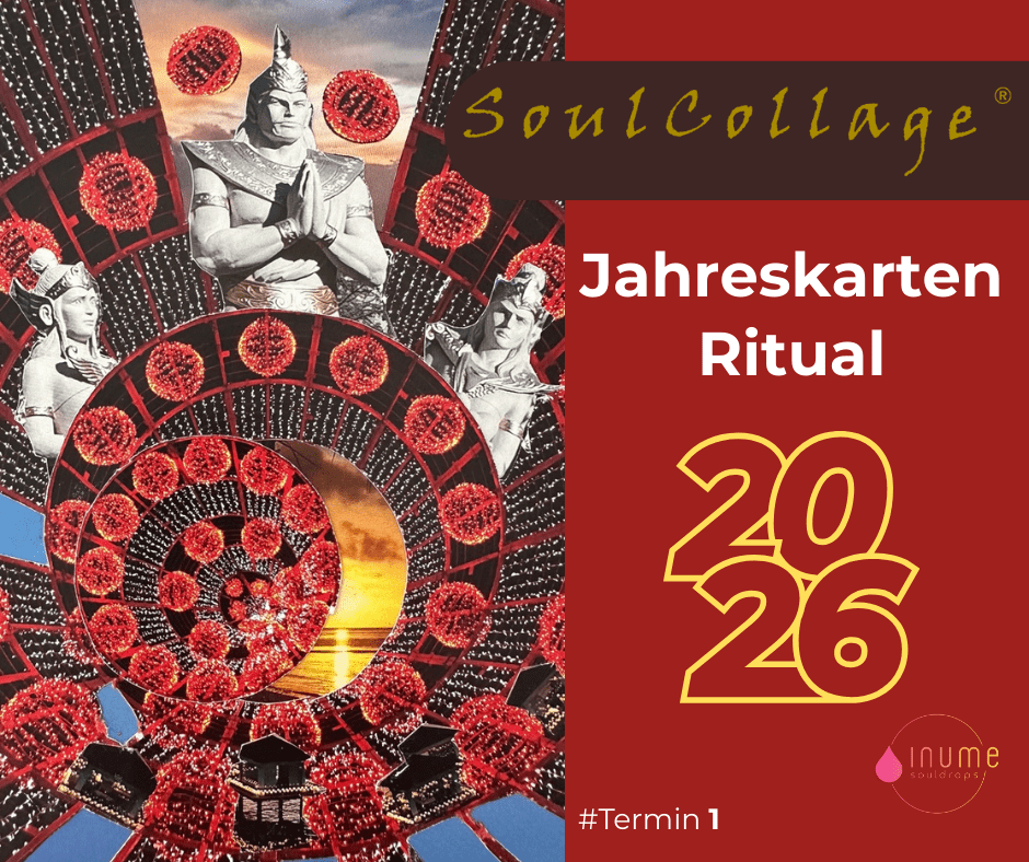 SoulCollage Jahreskarte 2026 #1