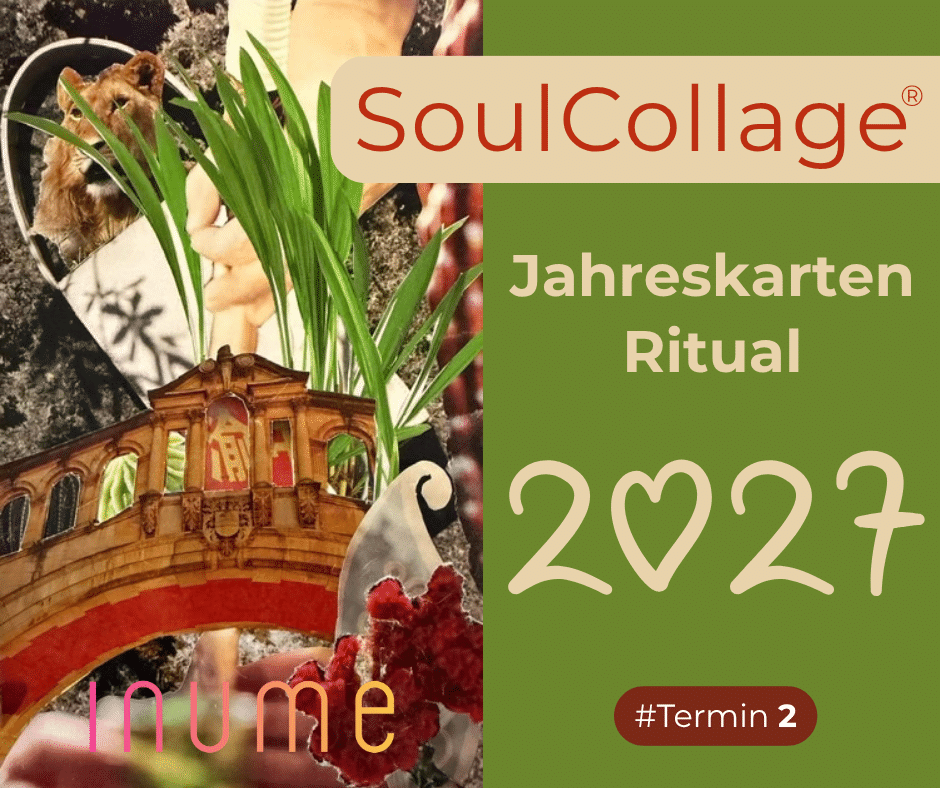 SoulCollage® Jahreskarte 2027 #2 green | inume