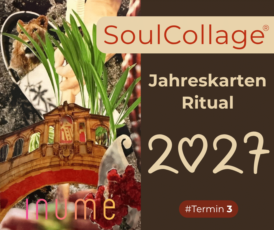 SoulCollage® Jahreskarte 2027 #3 brown | inume